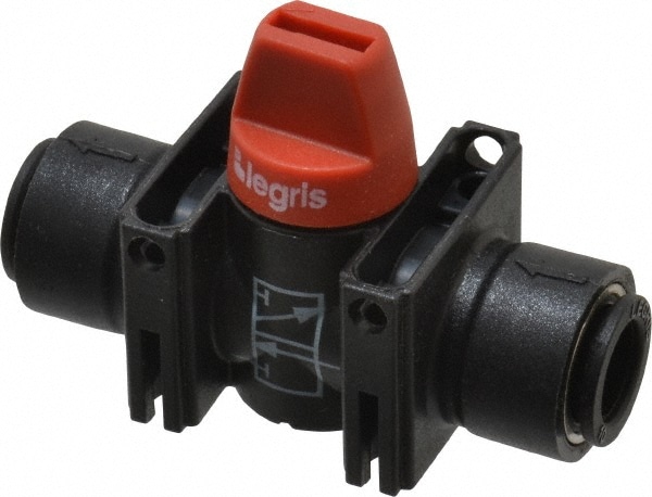 Legris 7913 10 00 Miniature Manual Ball Valve: Standard Port Image