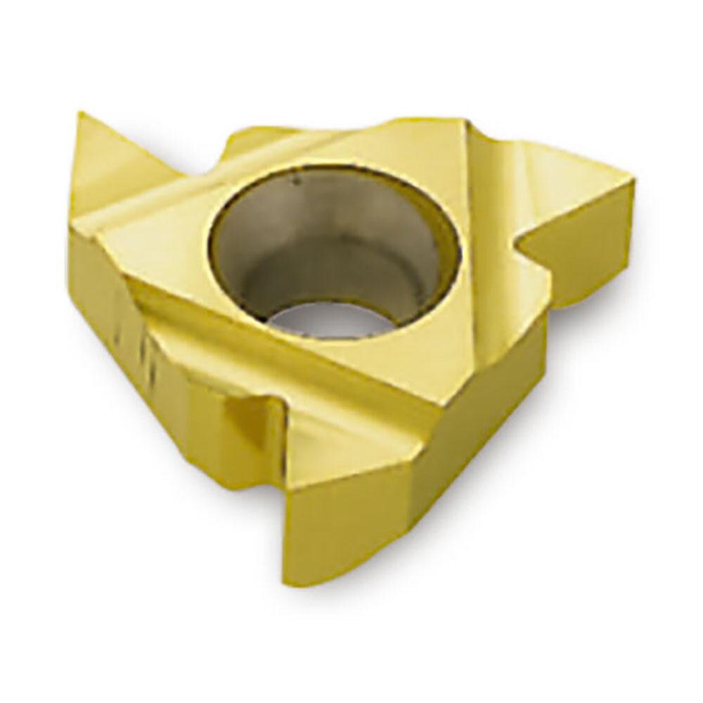 Laydown Threading Inserts; Insert Size Code: 16 ; Insert Material: Carbide ; Manufacturer Grade: TT9030 ; Included Angle: 600 ; Chipbreaker: M ; Coating Process: PVD