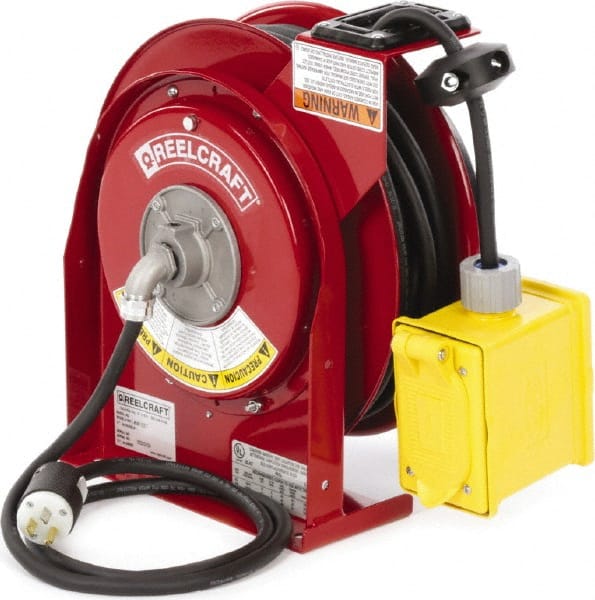 Reelcraft T-2464-0 Dual Stacked 250 Amp Cable Welding Reel