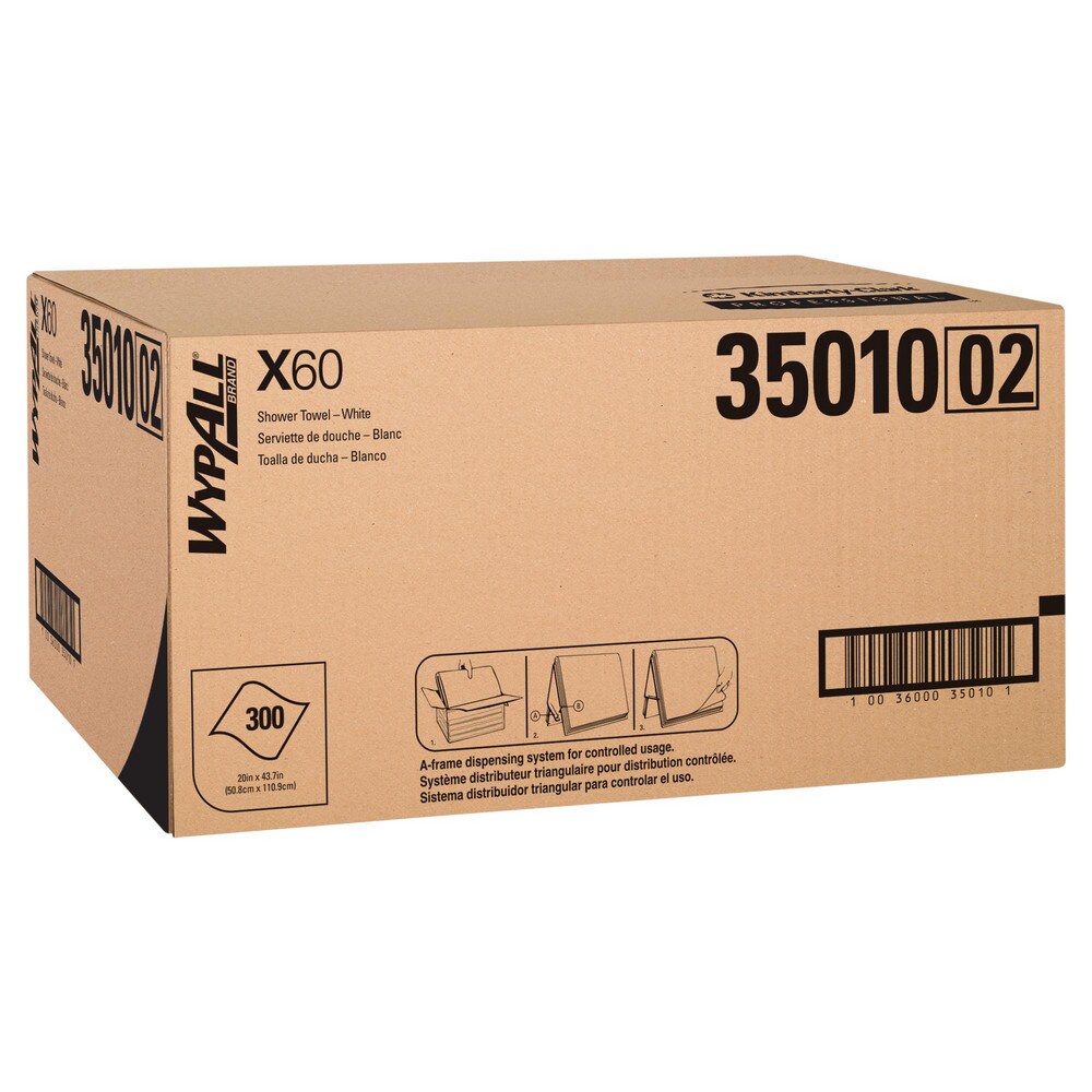 Shop Towel/Industrial Wipes: 1/4 Fold & X60