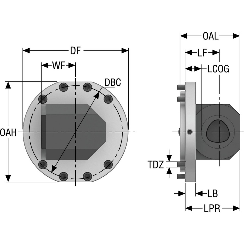 Bore Connection Seco - Boring Bar Holders & Adapters: Inside Modular Connection Size ...