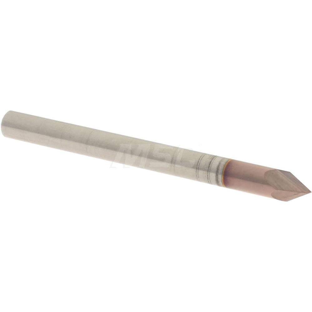 Accupro 921250060C4 Chamfer Mill: 2 Flutes, Solid Carbide 