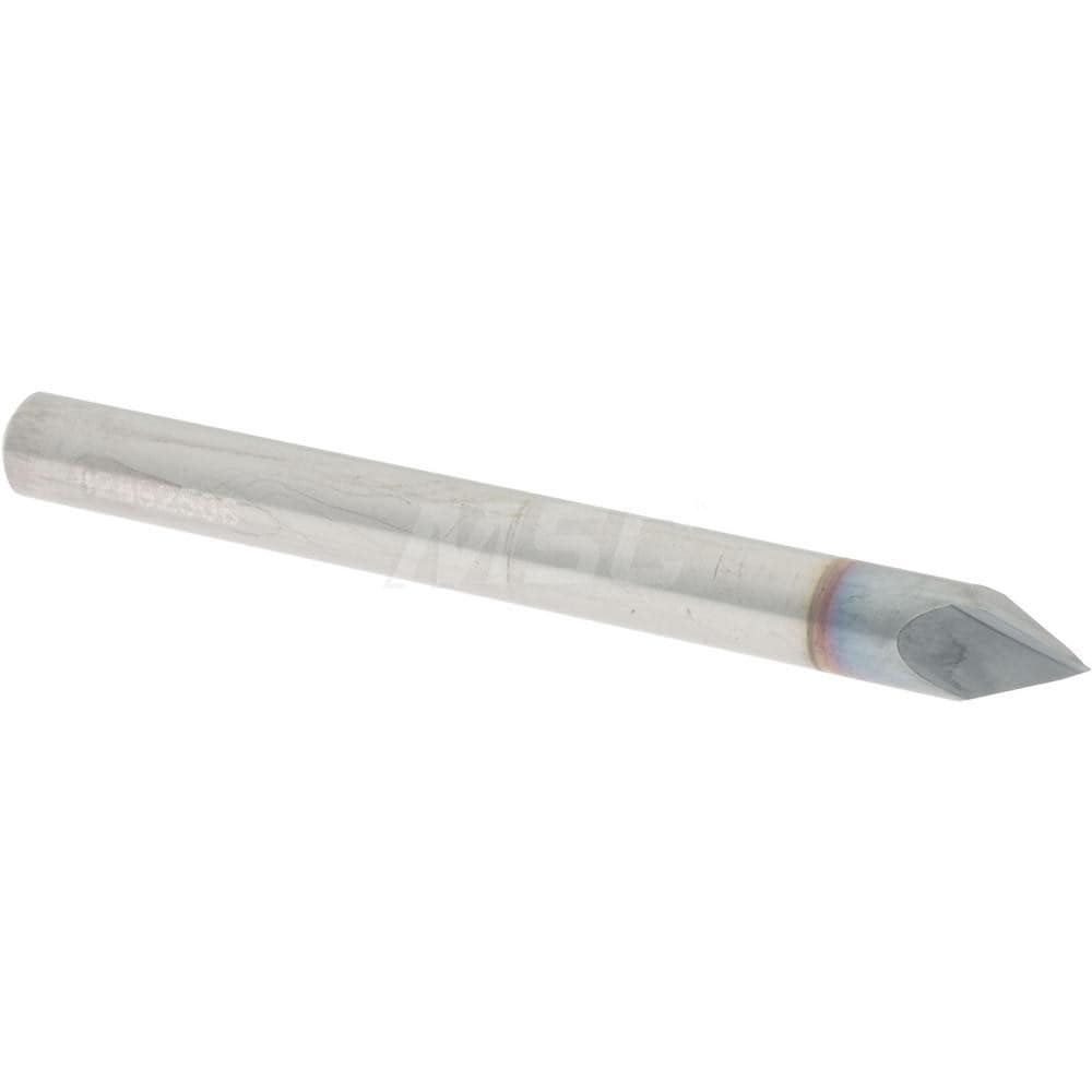 Accupro 921875060C4 Chamfer Mill: 2 Flutes, Solid Carbide 