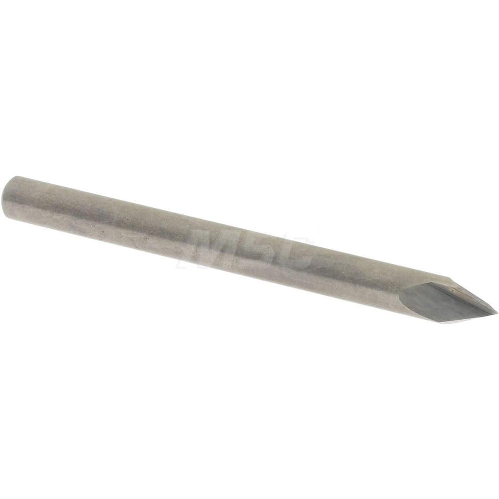 Accupro 921250060 Chamfer Mill: 2 Flutes, Solid Carbide 