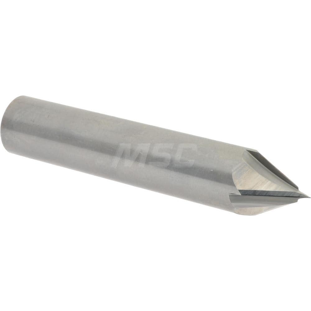 Accupro 947500060 Chamfer Mill: 4 Flutes, Solid Carbide 