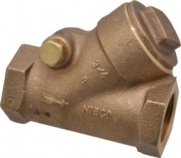 NIBCO NL93008 Check Valve: 3/4" Pipe Image