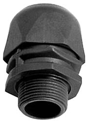 Conduit Connector: For Liquid-Tight, Nylon, 3/8" Trade Size