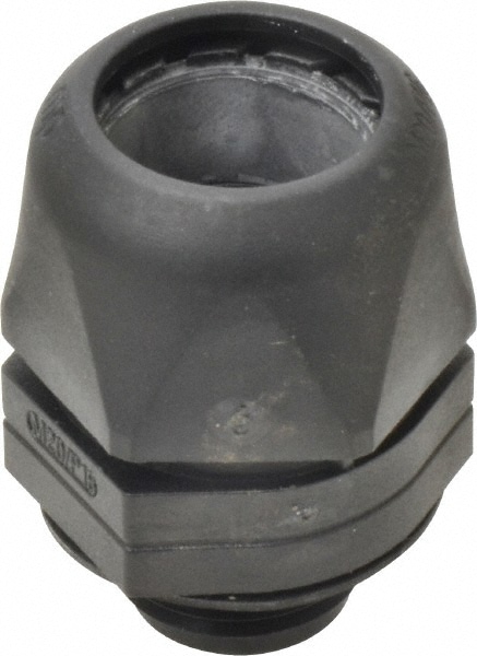 Conduit Connector: For Liquid-Tight, Nylon, 1/2" Trade Size