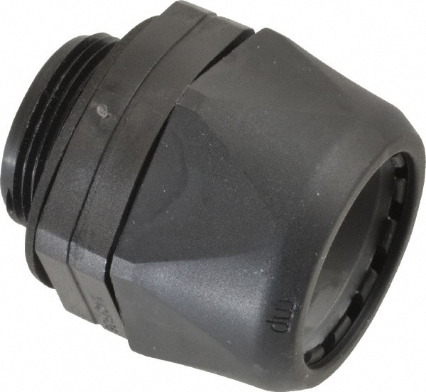 Conduit Connector: For Liquid-Tight, Nylon, 1-1/4" Trade Size