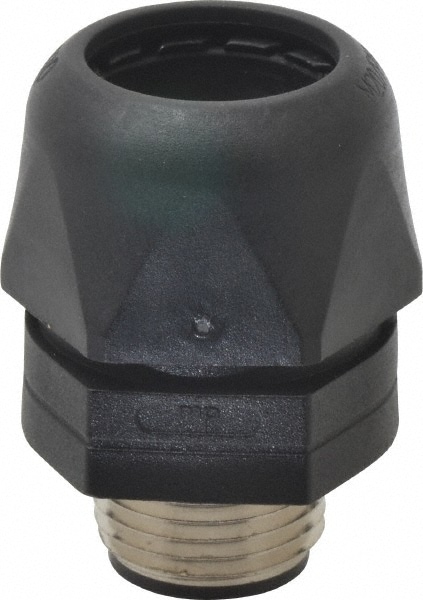 Conduit Connector: For Liquid-Tight, Nylon, 1/2" Trade Size