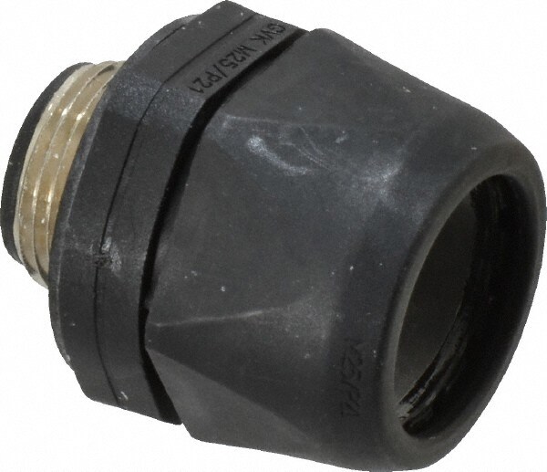 Conduit Connector: For Liquid-Tight, Nylon, 3/4" Trade Size