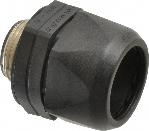 Conduit Connector: For Liquid-Tight, Nylon, 1" Trade Size