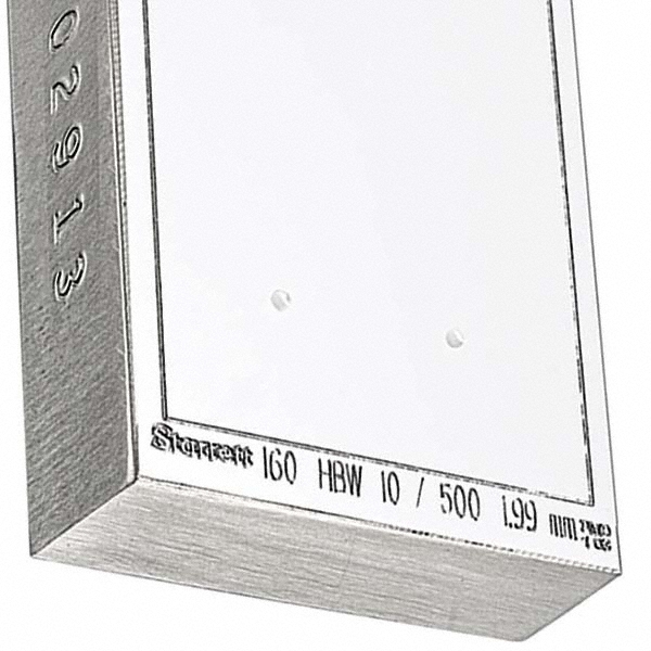 Starrett 500 Brinell Hardness, Brinell Scale, Hardness Calibration
