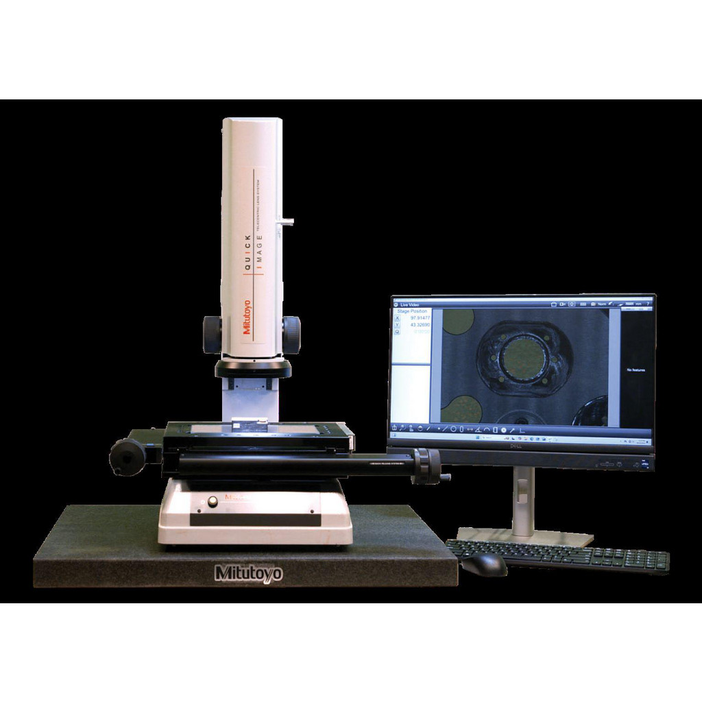 Microscope Quick Vision Mitutoyo - A1010D 100X100MM STAGE QUICK IMAGE MICROSCOPE | MSC Direct