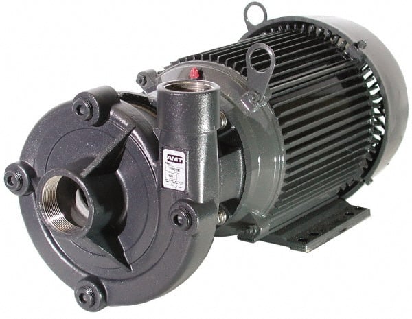 American Machine & Tool 3156-999-98 AC Straight Pump: 115/230V, 2 hp, 1 Phase, Stainless Steel Housing, Stainless Steel Impeller 