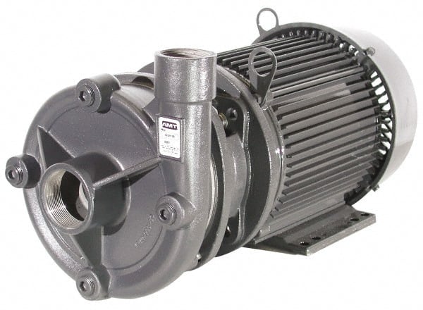 American Machine & Tool 4250-999-98 AC Straight Pump: 230/460V, 10 hp, 3 Phase, Stainless Steel Housing, Stainless Steel Impeller 