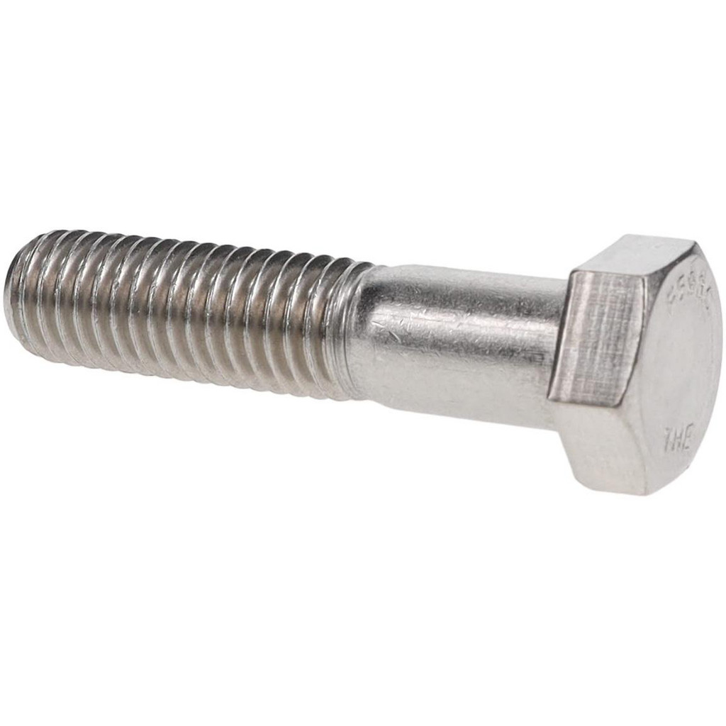 Value Collection 208777C Hex Head Cap Screw: 1/2-13 x 2-1/4", Grade 18-8 Stainless Steel, Uncoated Image