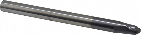 12180929 Ball End Mill: 0.5" Dia, 0.5" LOC, 2 Flute, Solid Carbide  