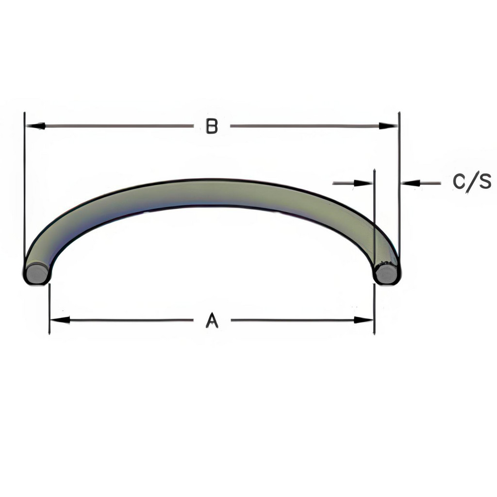 Hercules Hydraulics - O-Rings: Material: NBR; Dash Number: 358; Inside ...