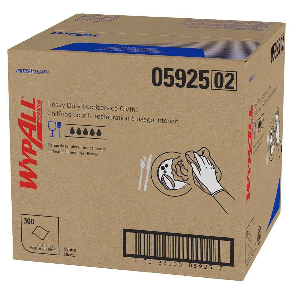 WypAll 5925 Food Service Wipes: 1/4 Fold 