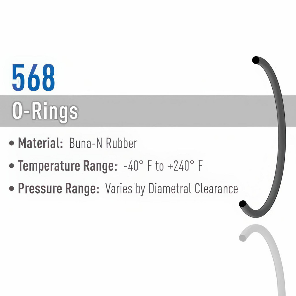 Hercules Hydraulics - O-Rings: Material: NBR; Dash Number: 339; Inside ...