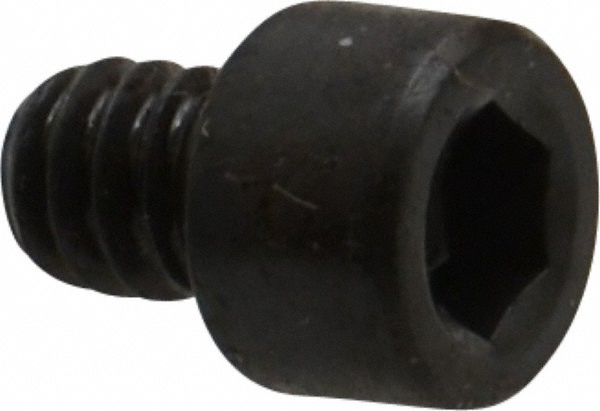 Made in USA 10C25KCS Low Head Socket Cap Screw: #10-24, 1/4" Length Under Head, Socket Cap Head, Hex Socket Drive, Alloy Steel, Black Oxide Finish Image