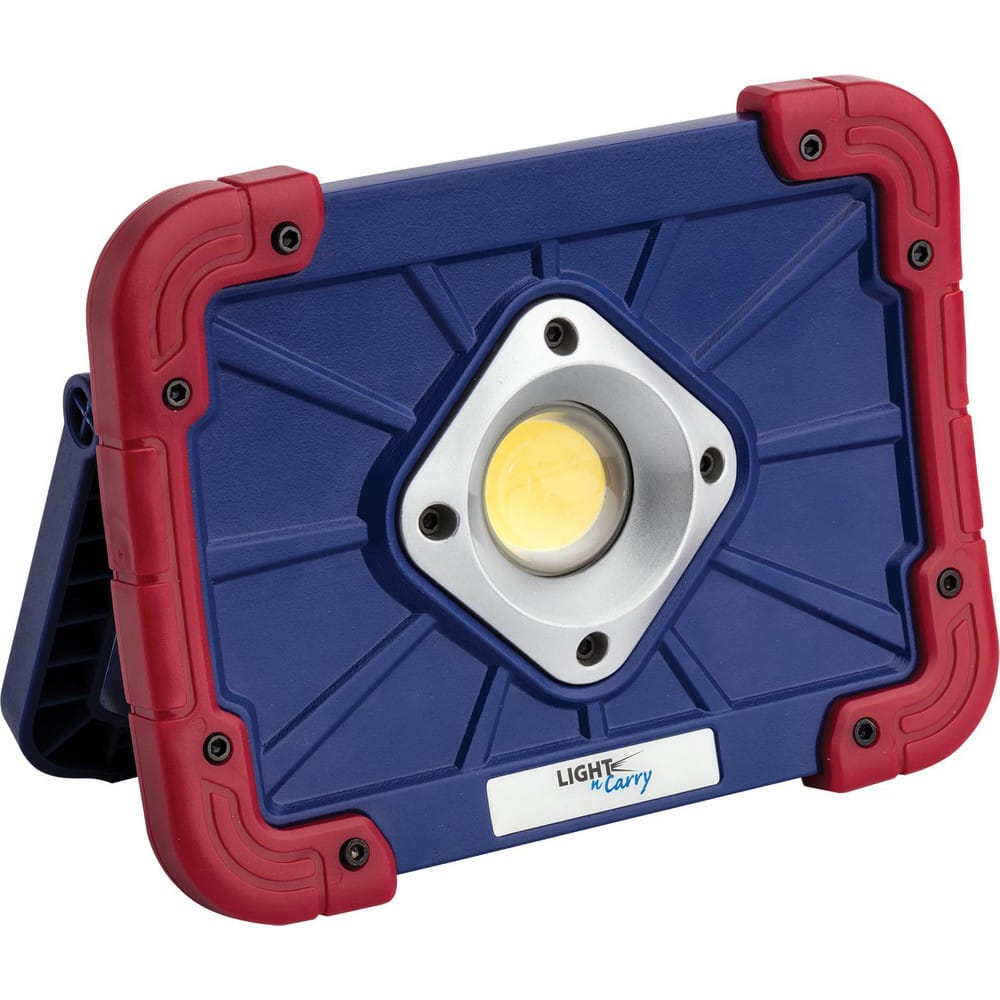 Light-N-Carry LNC2150 Cordless Work Lights; Light Technology: LED; Voltage: 3.70; Light Type: Flood Beam Light; Run Time: 3; Bulb Type: COB LED; Lumens: 1000; Mount Type: Magnetic; Batteries Included: Yes; Battery Size: 3.7V; Battery Chemistry: Lithium-Ion; Rechargeable: Yes; 