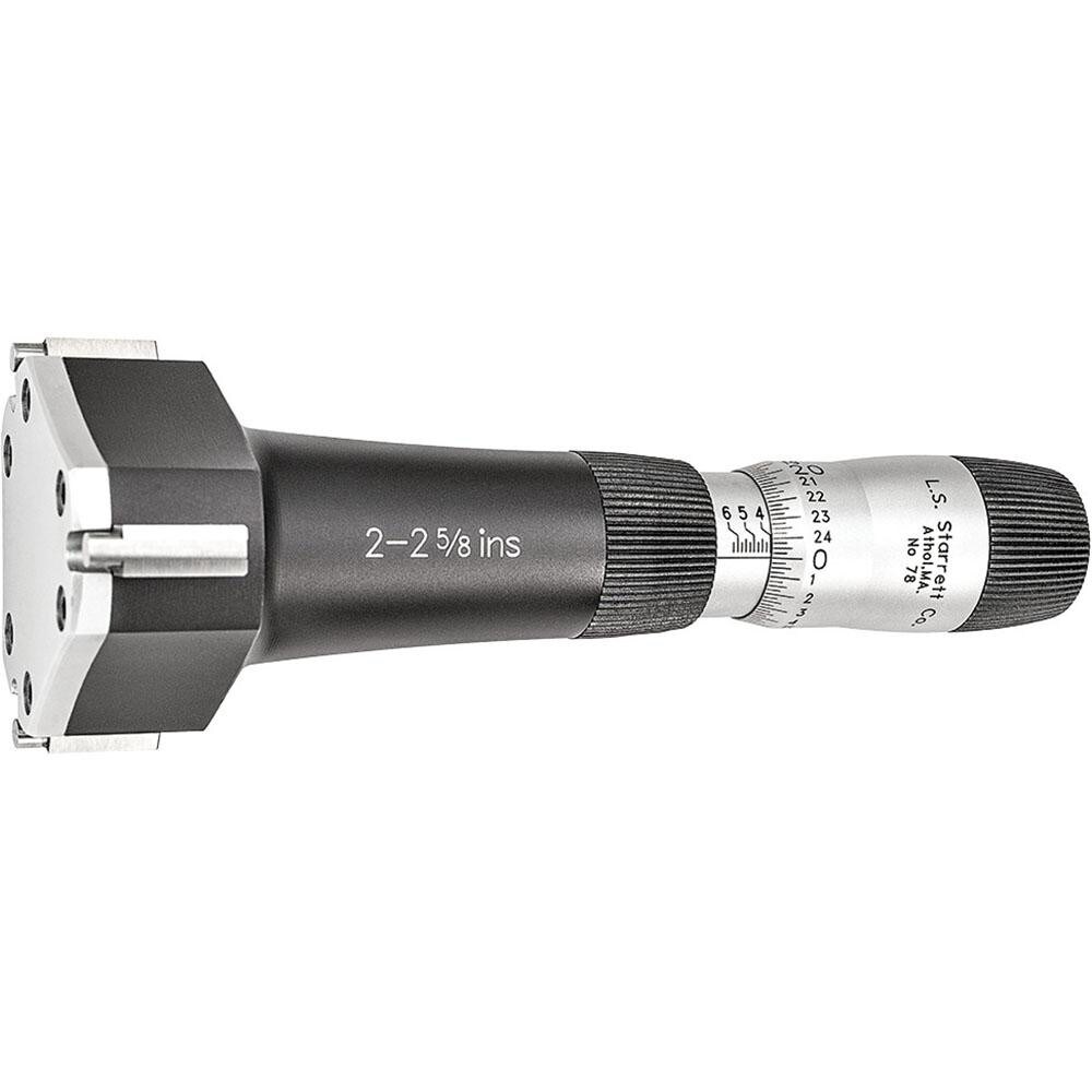 Mechanical Inside Micrometer: 2 to 2-5/8" Range