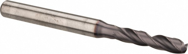 Screw Machine Length Drill Bit: 0.1811" Dia, 140 °, Solid Carbide