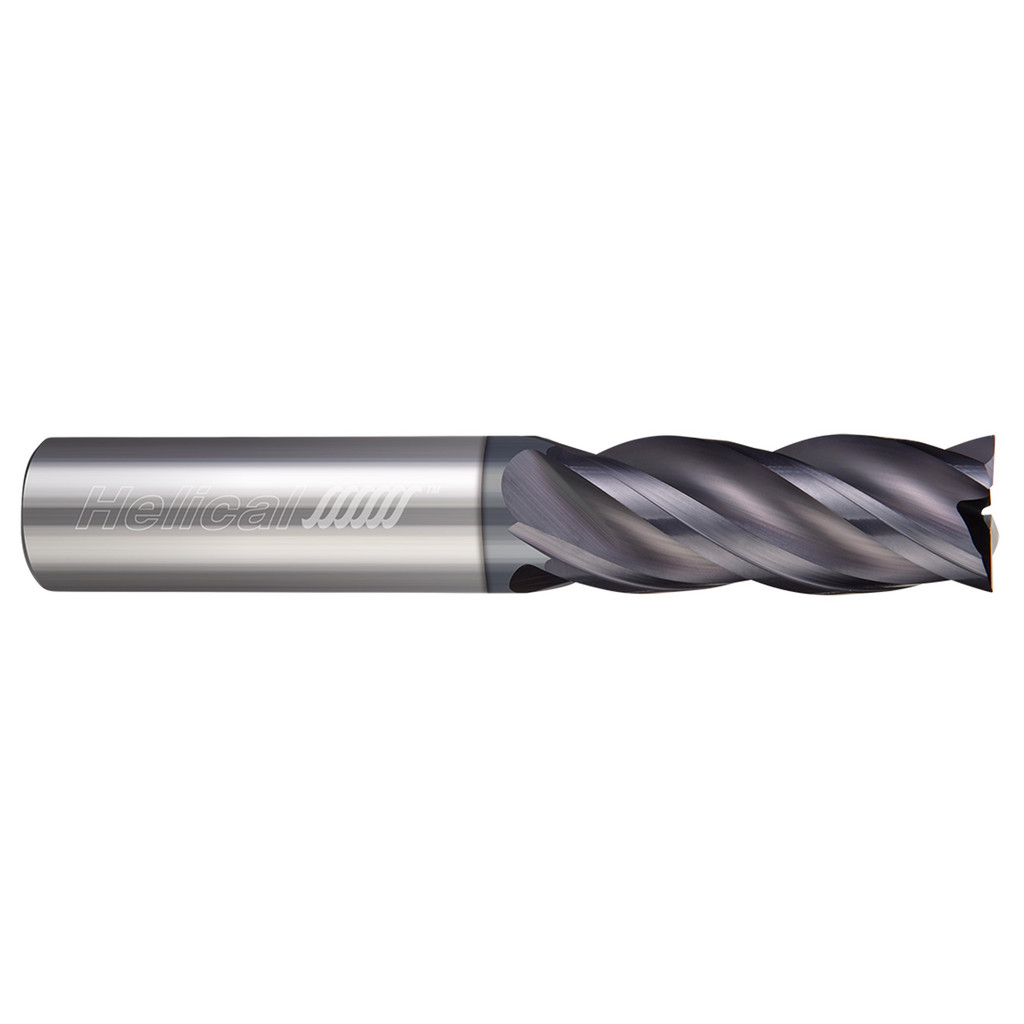 thumbnail image 2 of 13/64" 4 Flute Solid Carbide End Mill – HTC #120-4203, 5/8" Cut Length, USA Made 2 of 6
