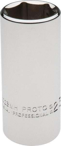 Deep Hand Socket: 23 mm Socket, 6-Point
