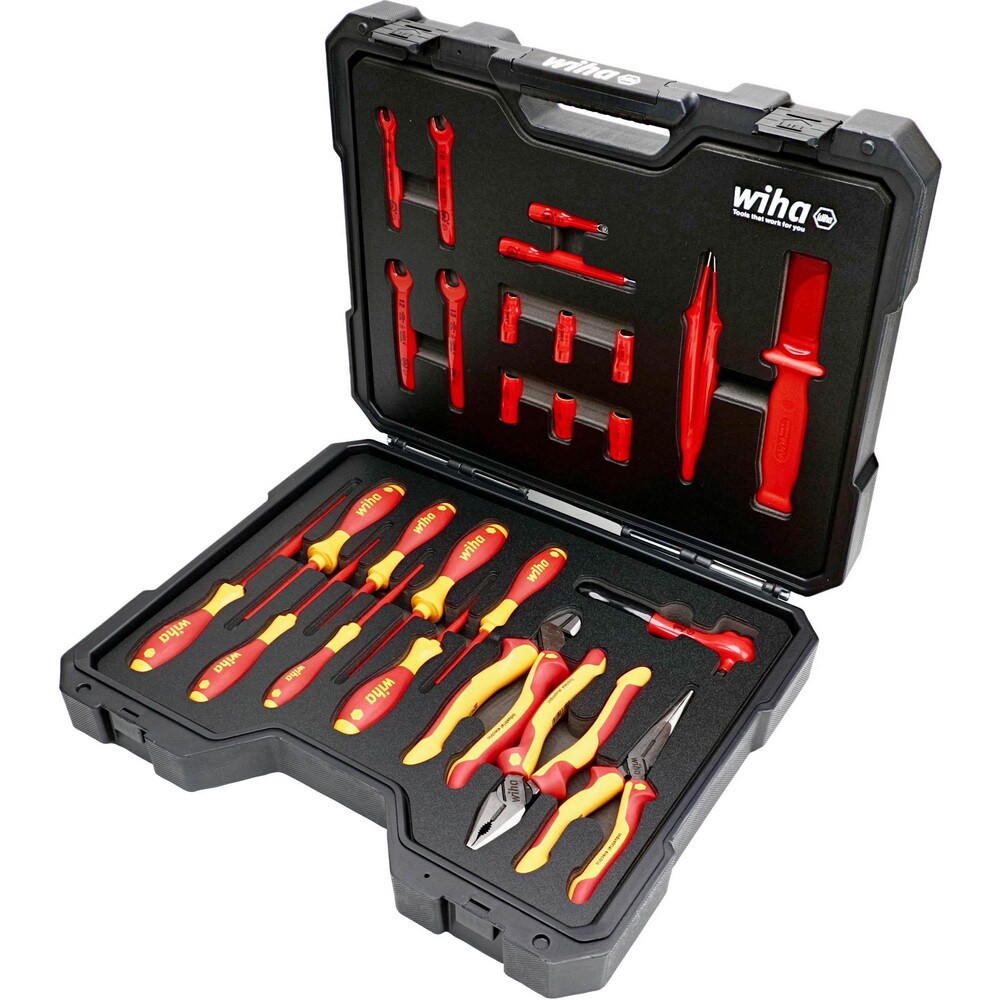 Wiha - Combination Hand Tool Sets; Set Type: Hybrid & EV Kit; Insulated ...