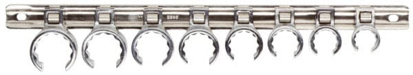 PROTO J4900FL 8 Piece Flare Nut Crowfoot Wrench Set Image