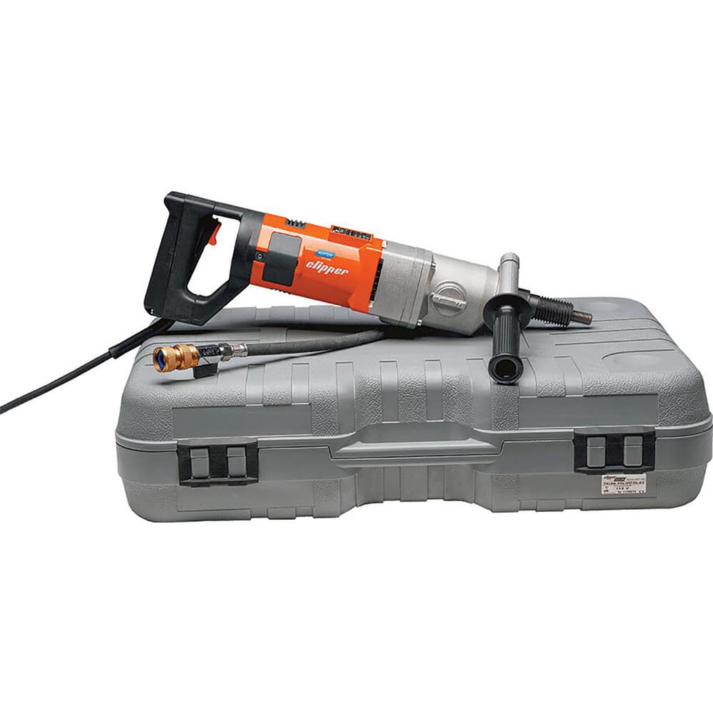 Electric Drill: 1/4" Quick Change Chuck, D-Handle, 1,180 RPM