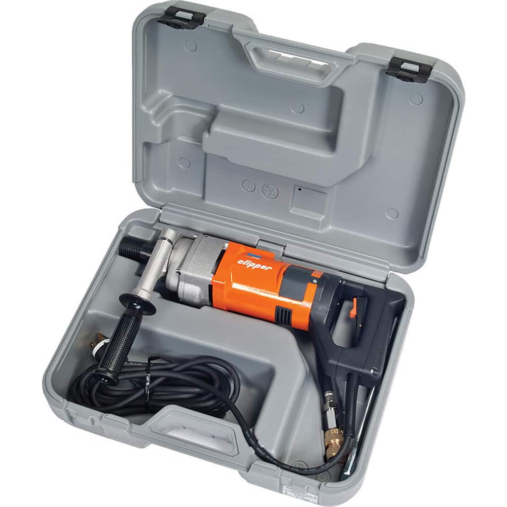 Electric Drill: 1/4" Quick Change Chuck, D-Handle, 940 RPM