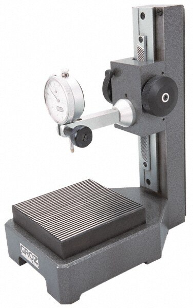 Indicator Transfer & Comparator Gage Stands; Stand Type: Comparator Gage ; Material: Cast Iron ; Fine Adjustment: No ; Includes Anvil: Yes ; Includes Dial Indicator: No ; Includes Holder: No