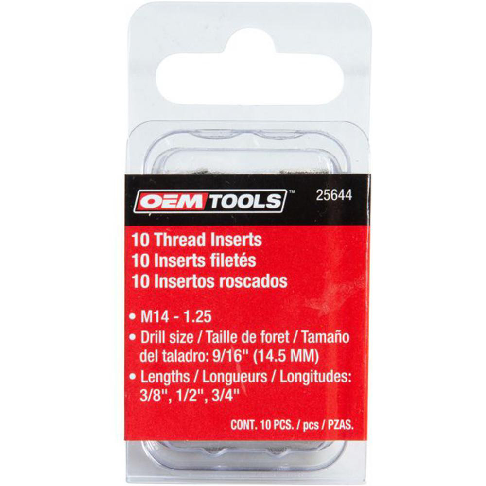OEM Tools Thread Repair Kits; Kit Type Threaded Insert; Insert