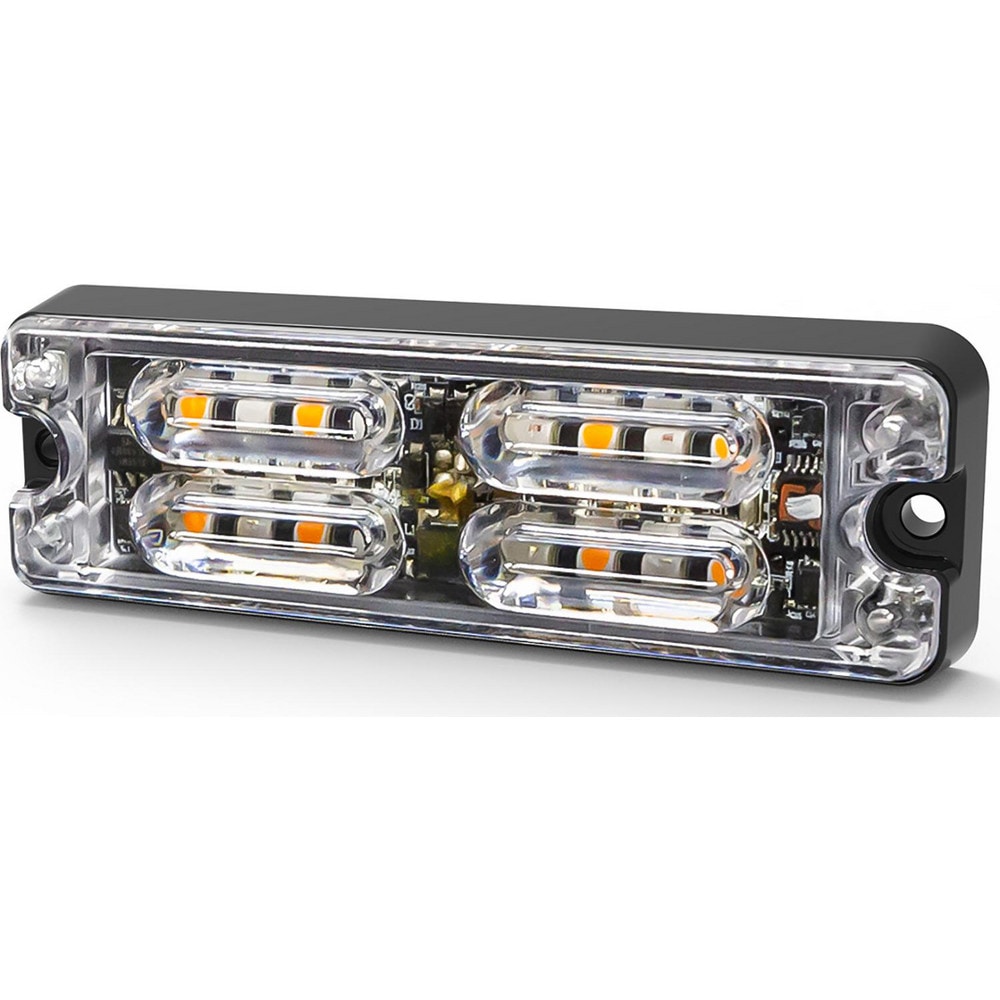 Emergency Light Assemblies; Light Assembly Type: LED Warning Light ; Voltage: Multi-Voltage ; Mount Type: Flush; Permanent; Surface ; Power Source: 12-24V DC ; Overall Height: 1in ; Standards: SAE Class 1; CAT13