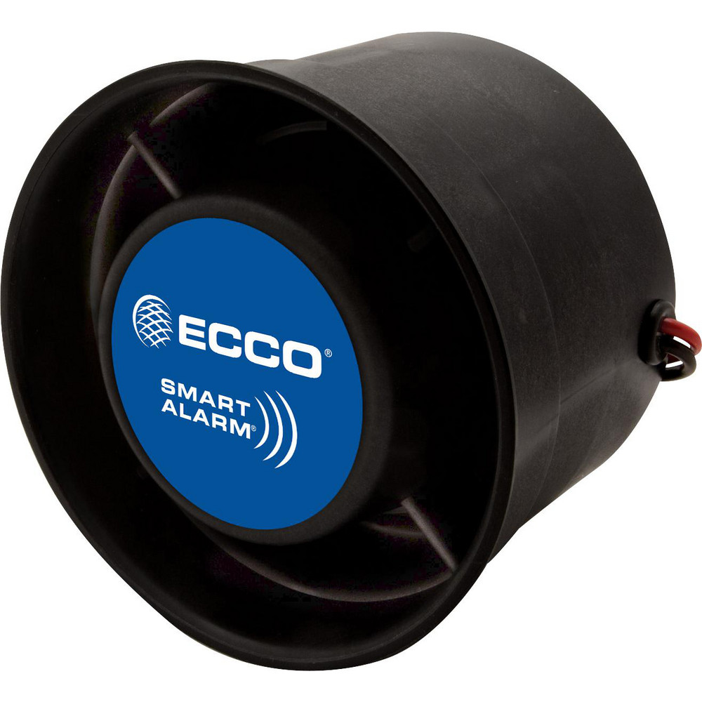 Automotive Back-Up Alarms: Alarm Type: Vehicular, Speaker; Audible Signal Type: Beep; Decibel Rating: 112.000; Voltage: 12-24 VDC