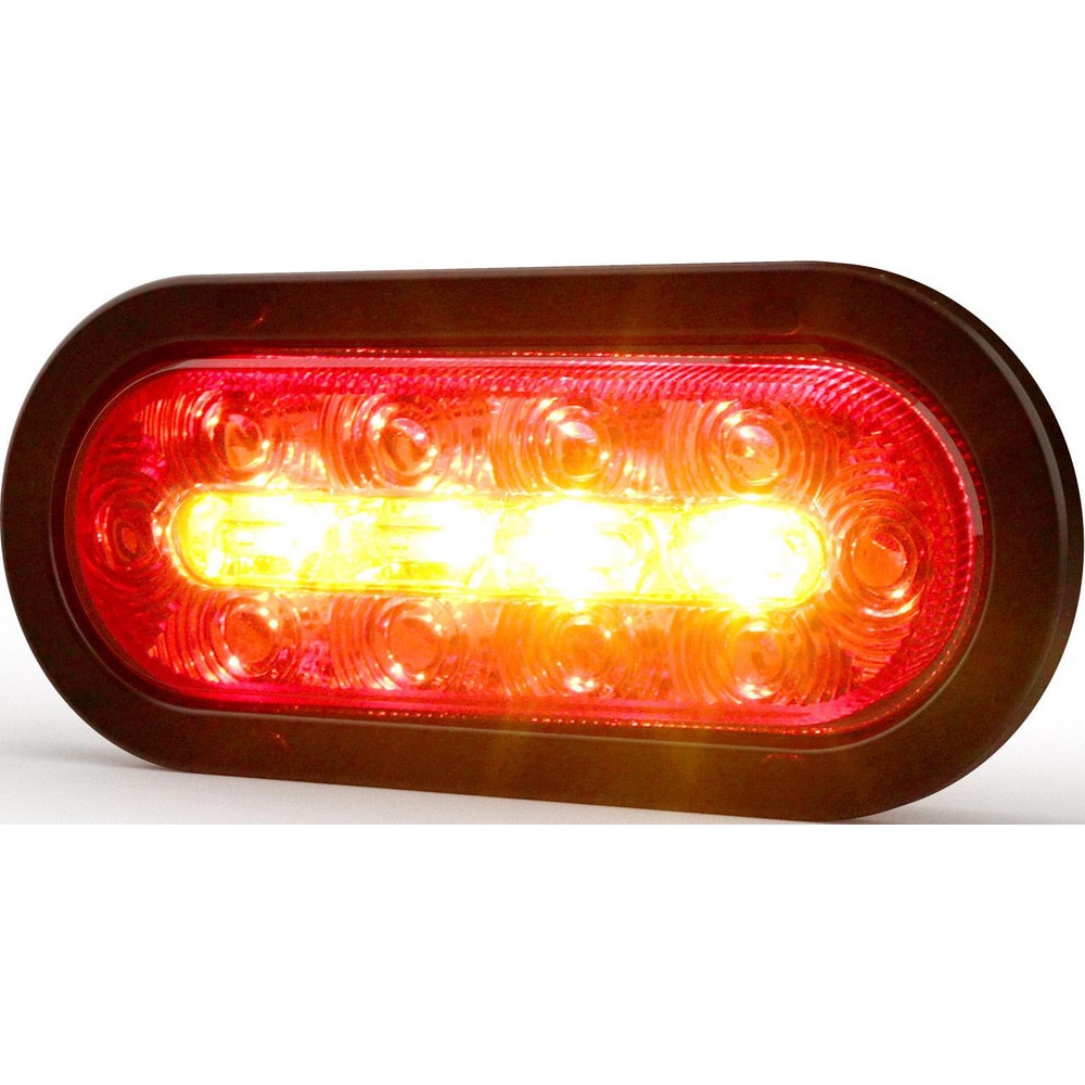 Emergency Light Assemblies; Light Assembly Type: LED Warning Light ; Voltage: Multi-Voltage ; Mount Type: Grommet ; Power Source: 12-24V DC ; Overall Height: 2in ; Standards: SAE Class 1; CAT13