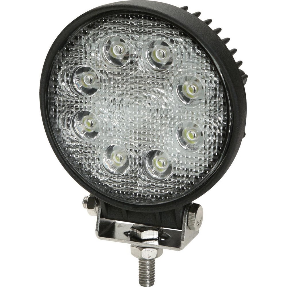 Auxiliary Lights; Light Type: LED Work Light; Auxiliary Light; Back-Up Light; Dome Light; Heavy Duty LED Work Truck Light; Mounted Light ; Amperage Rating: 1.2000 ; Light Technology: LED ; Color: Black ; Material: Aluminum ; Voltage: 12-24 VDC