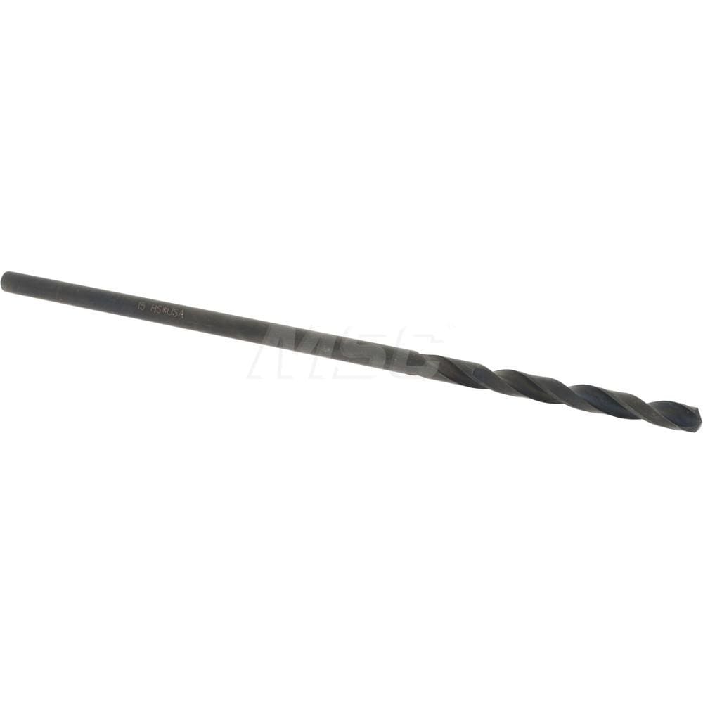 Aircraft Extension Drill Bit: #15, 135 ° Point, High Speed Steel