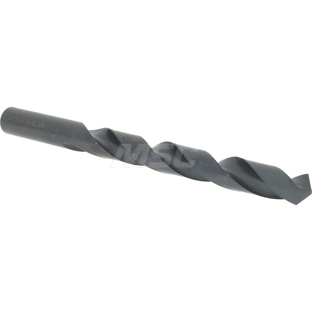 Hertel 83240366 Jobber Length Drill Bit: 0.5625" Dia, 118 °, High Speed Steel Image