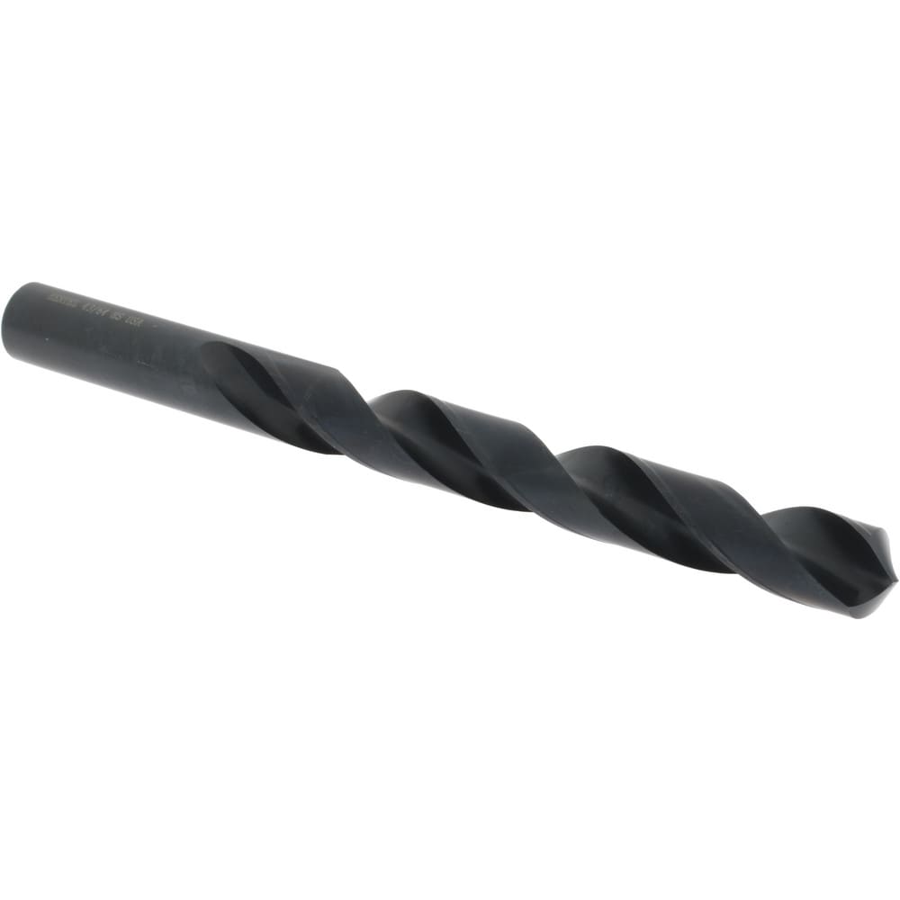 Hertel 83240432 Jobber Length Drill Bit: 0.6719" Dia, 118 °, High Speed Steel Image