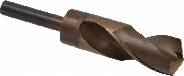 Hertel 83240648 Reduced Shank Drill Bit: 1-3/16 Dia, 1/2 Shank Dia, 135 0, Cobalt Image