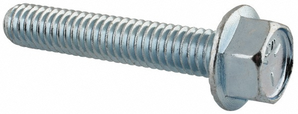Value Collection 824137MSC Serrated Flange Bolt: 5/16-18 UNC, 1-3/4" Length Under Head, Fully Threaded Image
