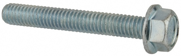 Value Collection 825098MSC Serrated Flange Bolt: 5/16-18 UNC, 2-1/4" Length Under Head, Fully Threaded Image