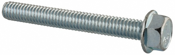 Value Collection 825100MSC Serrated Flange Bolt: 5/16-18 UNC, 2-1/2" Length Under Head, Fully Threaded Image