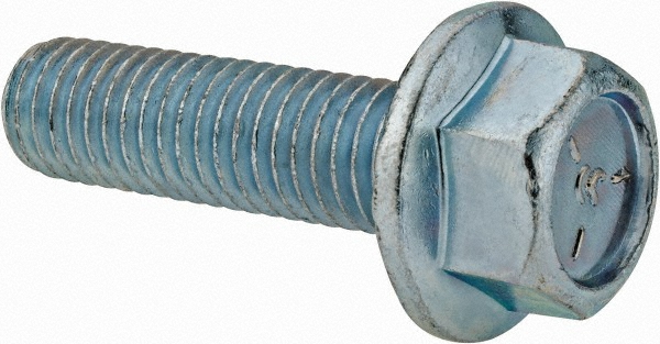 Value Collection 825158MSC Serrated Flange Bolt: 1/2-13 UNC, 1-3/4" Length Under Head, Fully Threaded Image