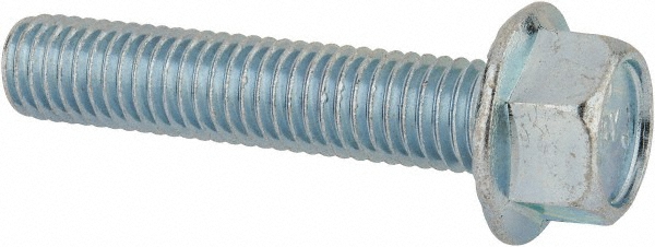 Value Collection 825170MSC Serrated Flange Bolt: 1/2-13 UNC, 2-1/2" Length Under Head, Fully Threaded Image